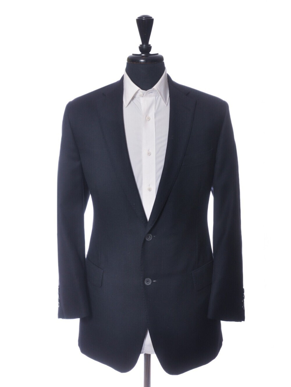Samuelsohn Navy Blue Metro Blazer 44R 37284